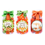 Fall Candy Plastic Quart Jars Assortment - Eden Lifestyle