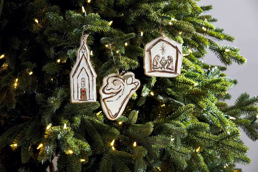 Farmhouse Church Ornament - Eden Lifestyle