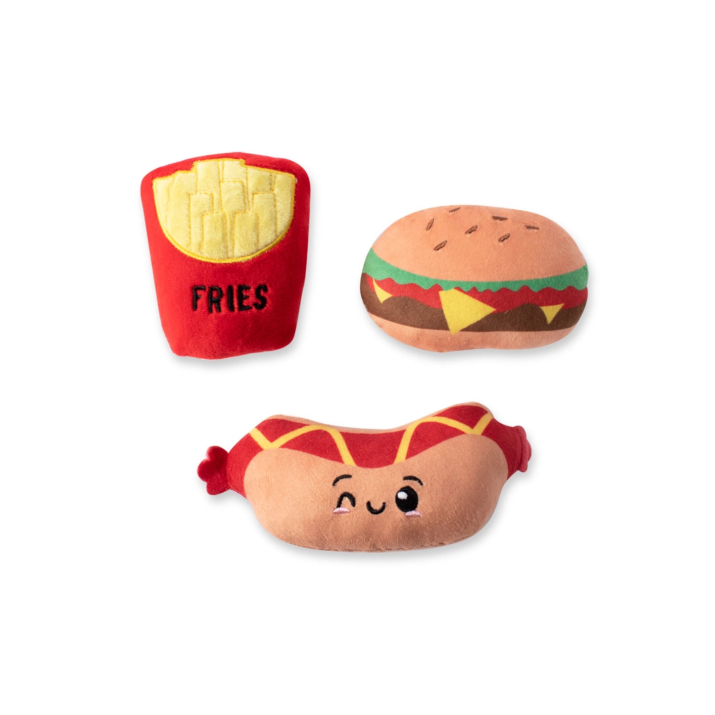 Fast Foods Mini Dog Toys - Eden Lifestyle