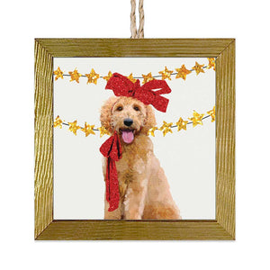 Embellished Wooden Ornament - Eden Lifestyle