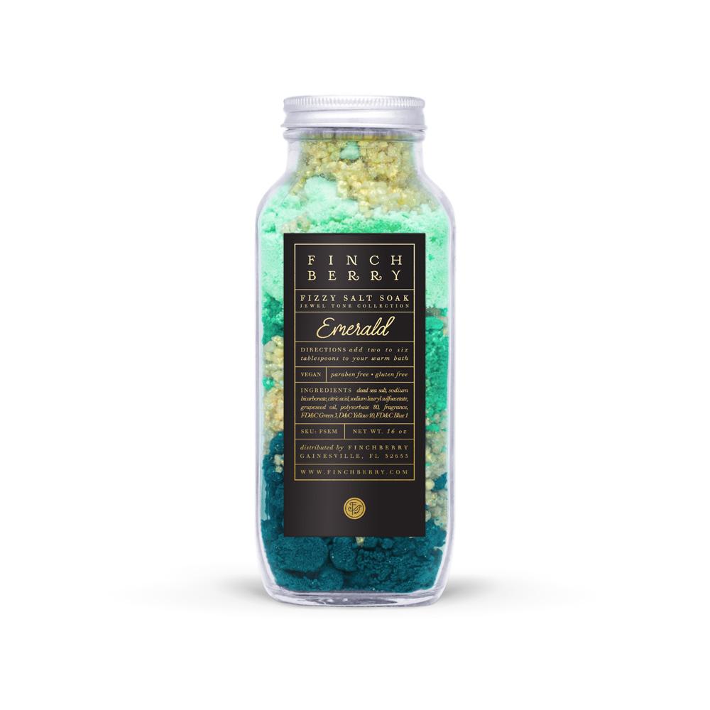 Finch Berry, Gifts - Beauty & Wellness,  Finch Berry Emerald Fizzy Salt Soak