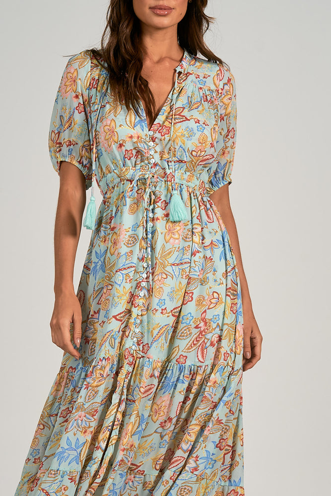 Floral Prairie Dress - Eden Lifestyle