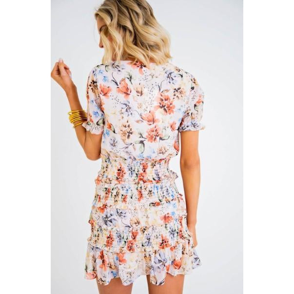 Karlie, Women - Dresses,  Floral Chiffon Dress