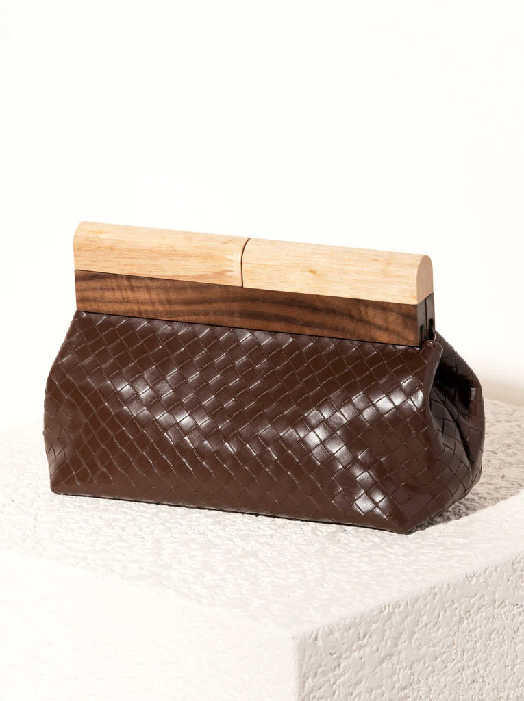 Frankie Woven Clutch - Eden Lifestyle