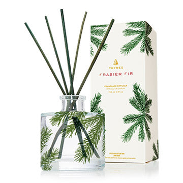 Thymes, Home - Candles,  Thymes Frasier Fir Petite Pine Needle Reed Diffuser