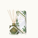 Thymes Frasier Fir Frosted Plaid Petite Reed Diffuser - Eden Lifestyle