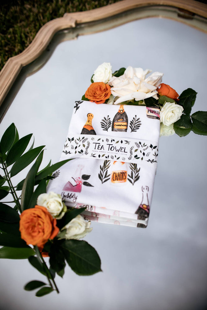 French Romance Tea Towel - Eden Lifestyle
