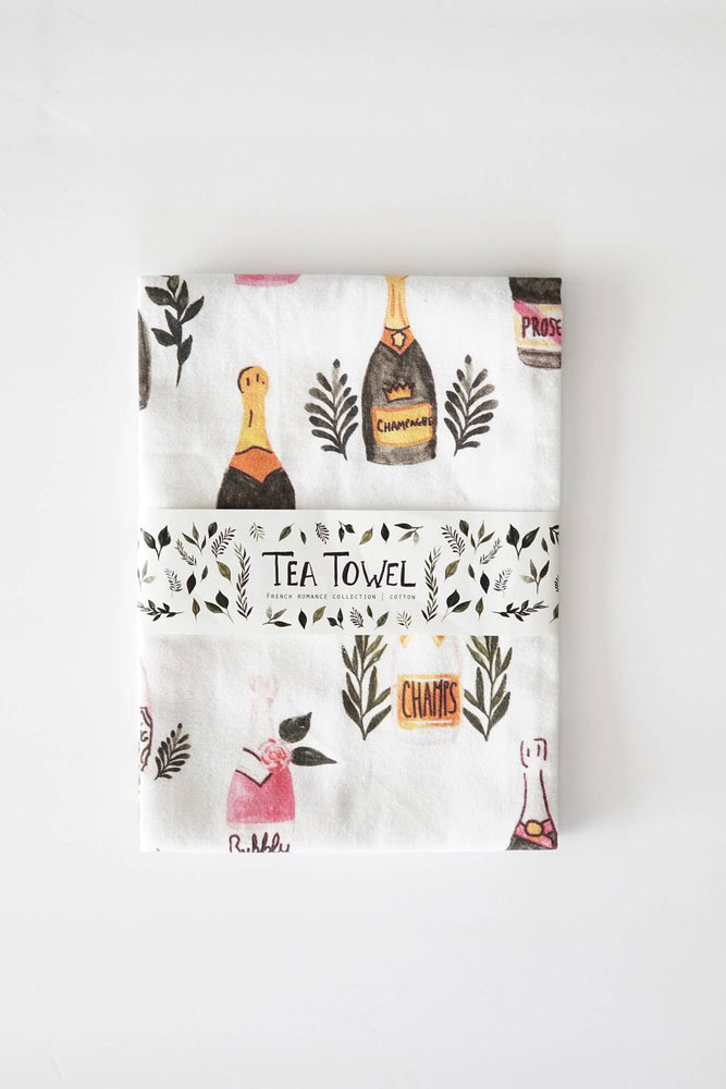 French Romance Tea Towel - Eden Lifestyle