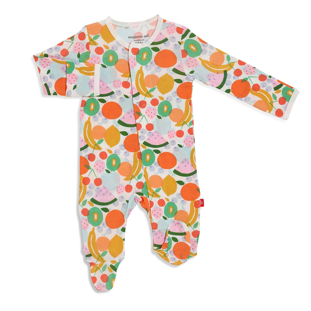 Magnetic Me by Magnificent Baby Fruit Of The Womb Modal Magnetic Footie - Eden Lifestyle