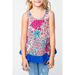 Hayden LA, Girl - Shirts & Tops,  Multi Tank Top