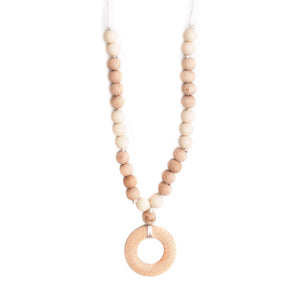 Bella Tunno, Baby - Teethers,  Bella Tunno Vancouver Cream Teething Necklace