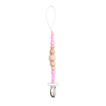 Bella Tunno, Baby - Teethers,  Bella Tunno Paris Pink One. Good. Bead. Pacifier Clip