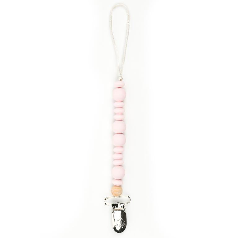 Bella Tunno, Baby - Teethers,  Bella Tunno Quartz Pink Pacifier Clip