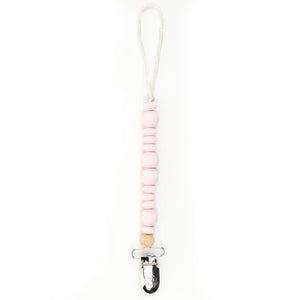 Bella Tunno, Baby - Teethers,  Bella Tunno Quartz Pink Pacifier Clip