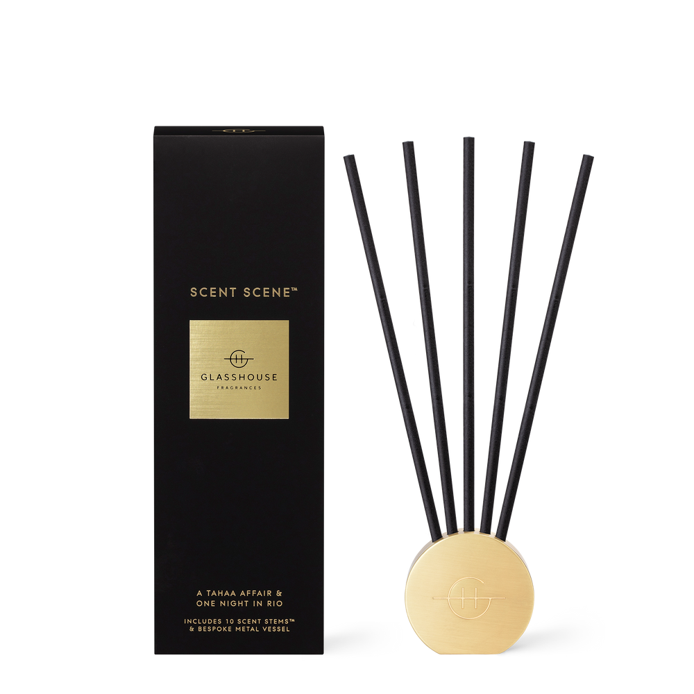 Glasshouse Fragrances - Scent Scene Duo Diffuser Night in Rio & A Tahaa Affair - Eden Lifestyle