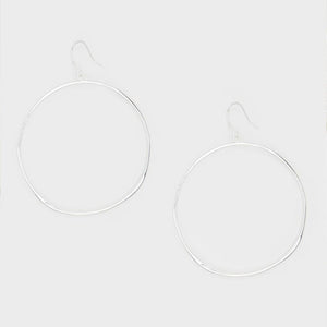 Gorjana, Accessories - Jewelry,  Gorjana - G Ring Earrings - Silver