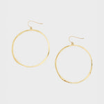 Gorjana, Accessories - Jewelry,  Gorjana - G Ring Earrings - Gold