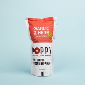 Poppy Handcrafted Popcorn Garlic & Herb Market Bag - Eden Lifestyle