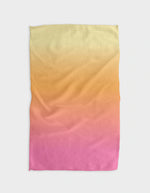 Geometry Dipping Pink Kitchen Tea Towel - Eden Lifestyle