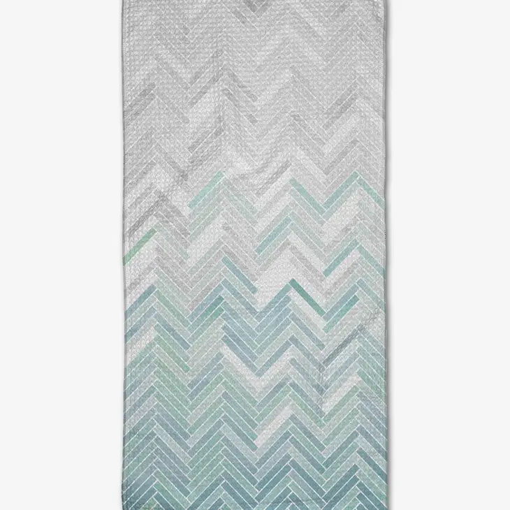 Geometry Going Up Bar Towel - Eden Lifestyle