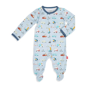 Magnetic Me by Magnificent Baby Giraffic Jam Modal Magnetic Footie - Eden Lifestyle