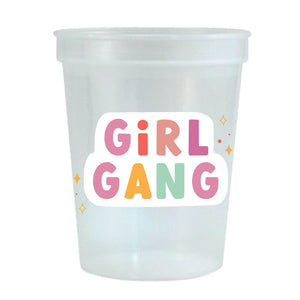 Girl Gang Galentines Day Girls Trip Stadium Cups - Set of 6 - Eden Lifestyle