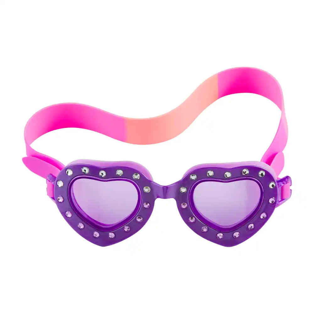 Girl's Purple Heart Goggles - Eden Lifestyle