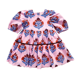 Girls Maribelle Dress - Bubblegum Flower - Eden Lifestyle