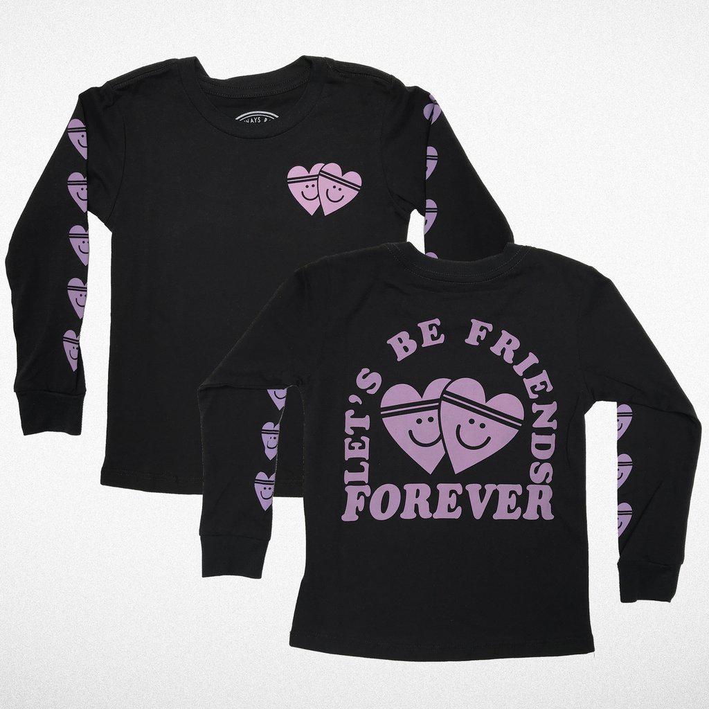 Tiny Whales, Girl - Tees,  Tiny Whales Let's Be Friends