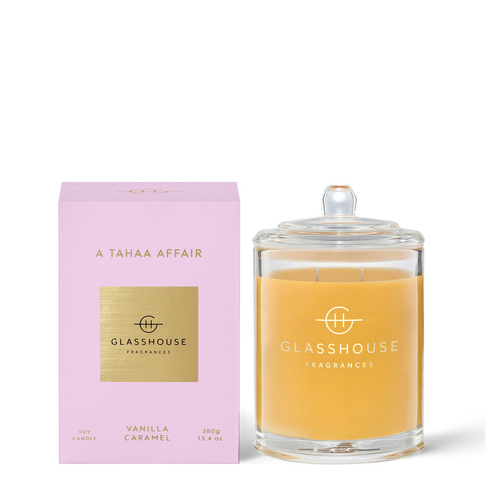 Glasshouse Fragrances - A Tahaa Affair Candle - Eden Lifestyle