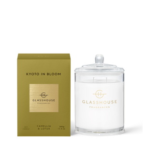 Glasshouse Fragrances - Kyoto in Bloom Candle - Eden Lifestyle