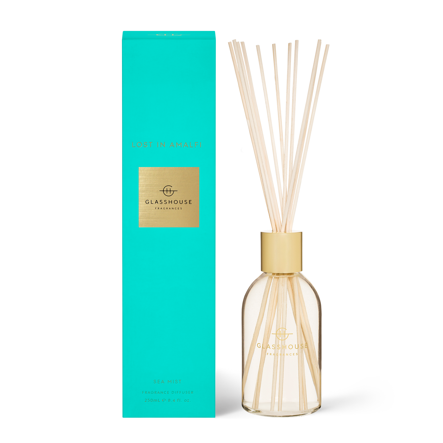 Glasshouse Fragrances - Lost in Amalfi Diffuser - Eden Lifestyle