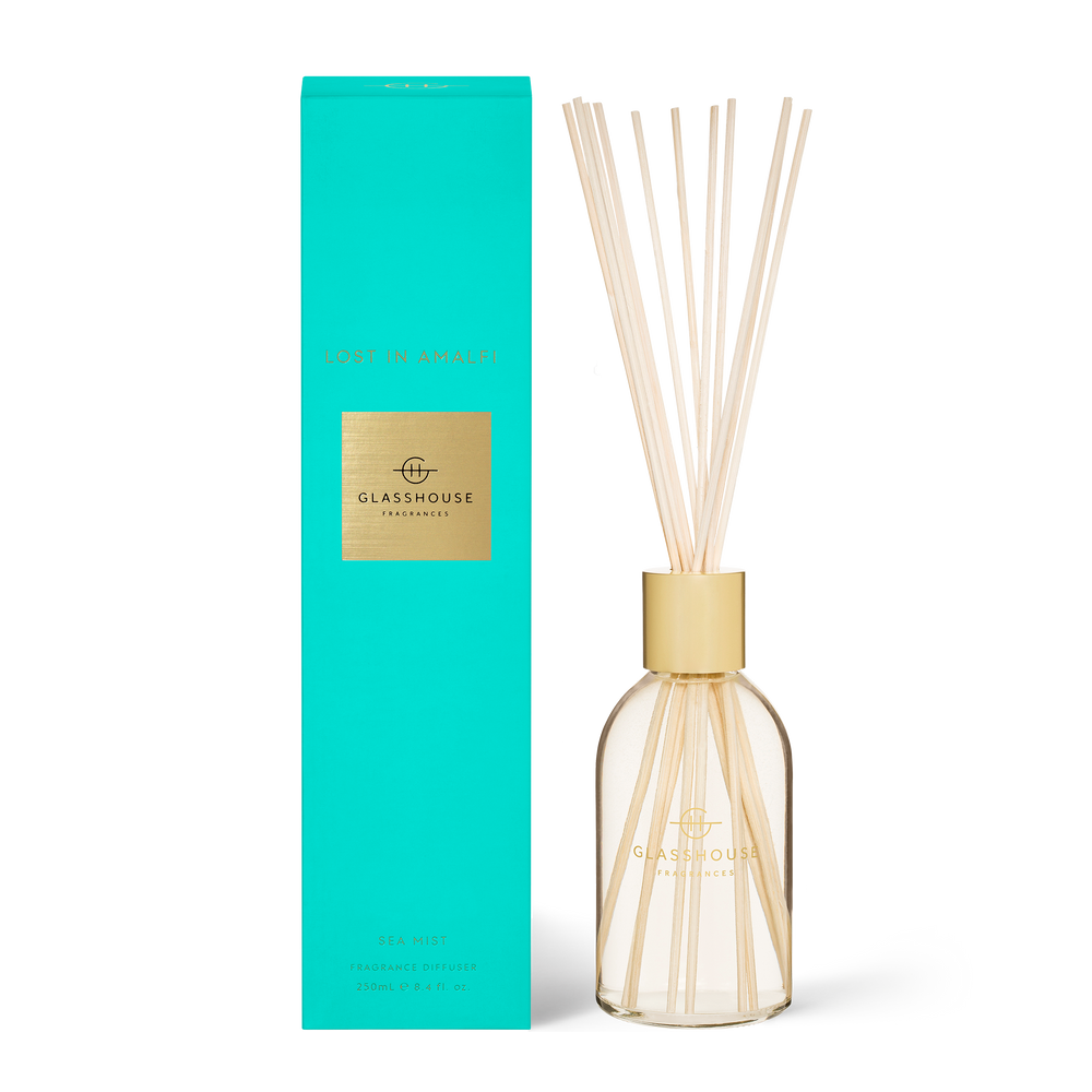 Glasshouse Fragrances - Lost in Amalfi Diffuser - Eden Lifestyle