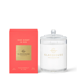 Glasshouse Fragrances - One Night in Rio Candle - Eden Lifestyle