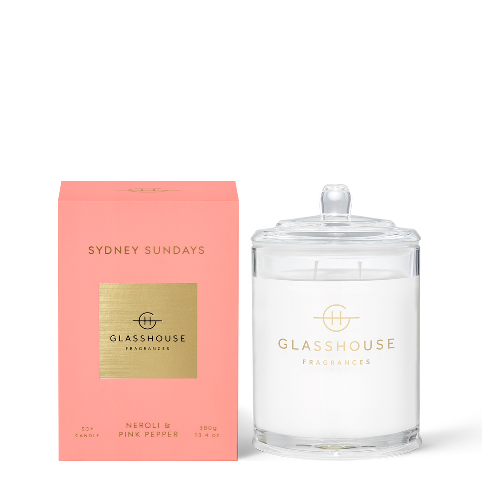 Glasshouse Fragrances - Sydney Sundays Candle - Eden Lifestyle