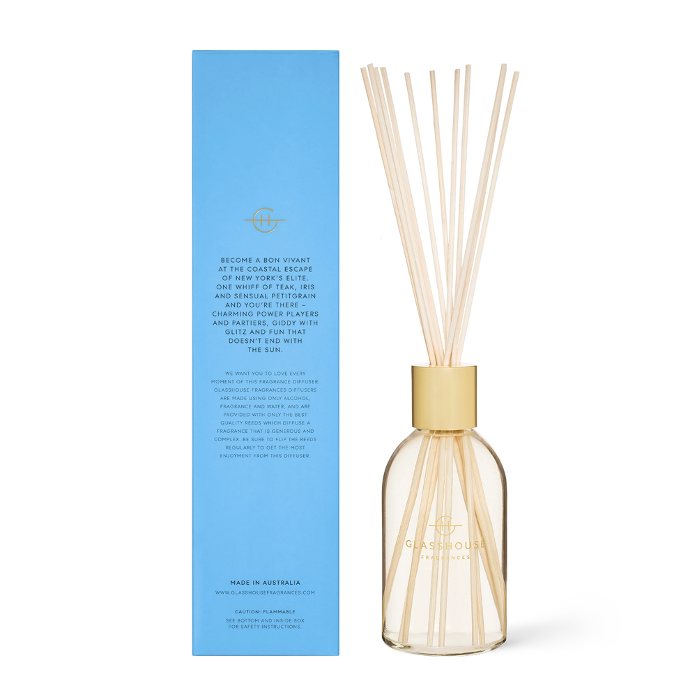 Glasshouse Fragrances - The Hamptons Diffuser - Eden Lifestyle