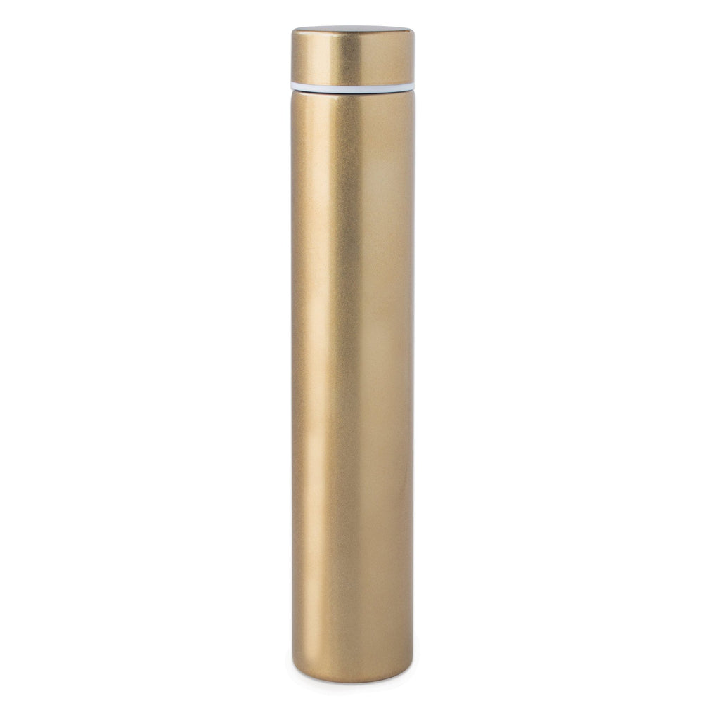 Gold Slim Flask Bottle - Eden Lifestyle