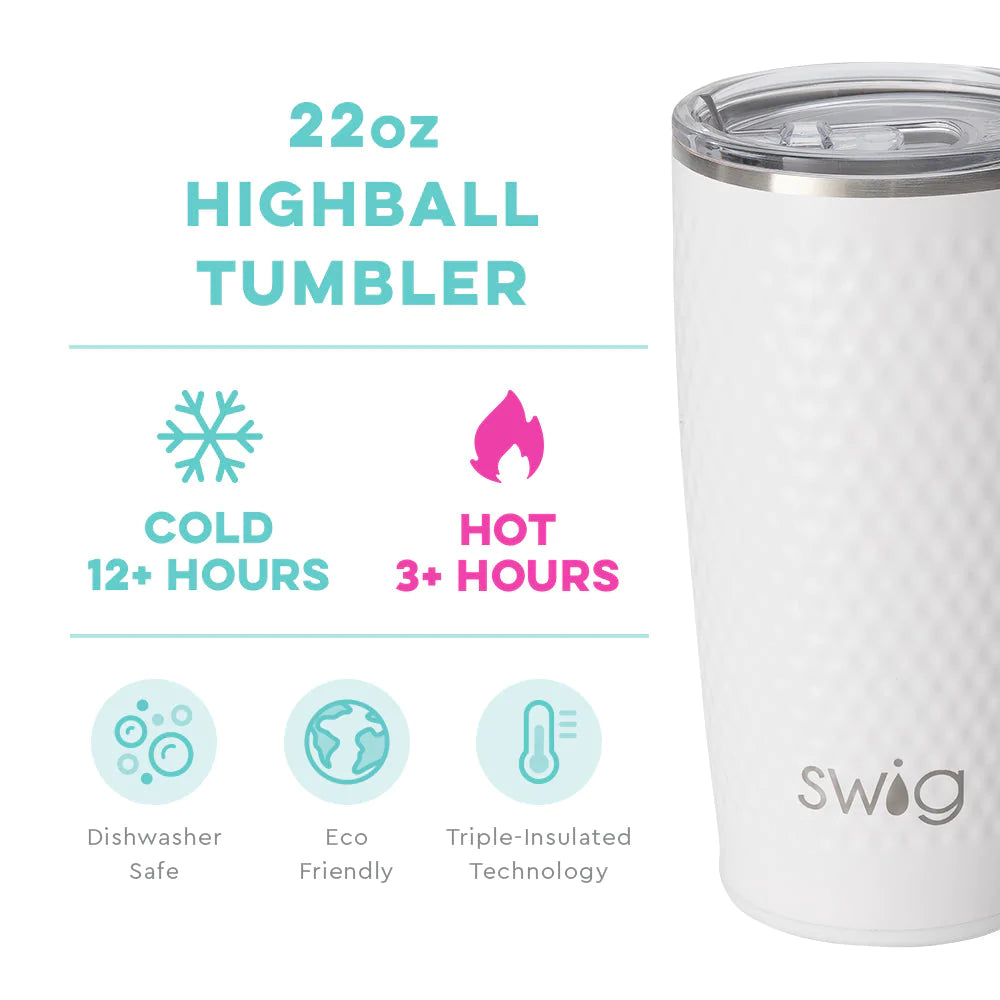 Golf Partee Highball Tumbler (22oz) - Eden Lifestyle