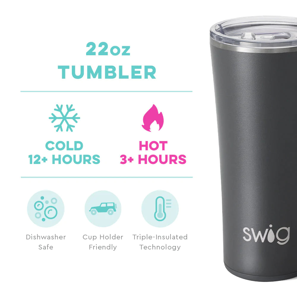 Swig Grey Tumbler (22oz) - Eden Lifestyle