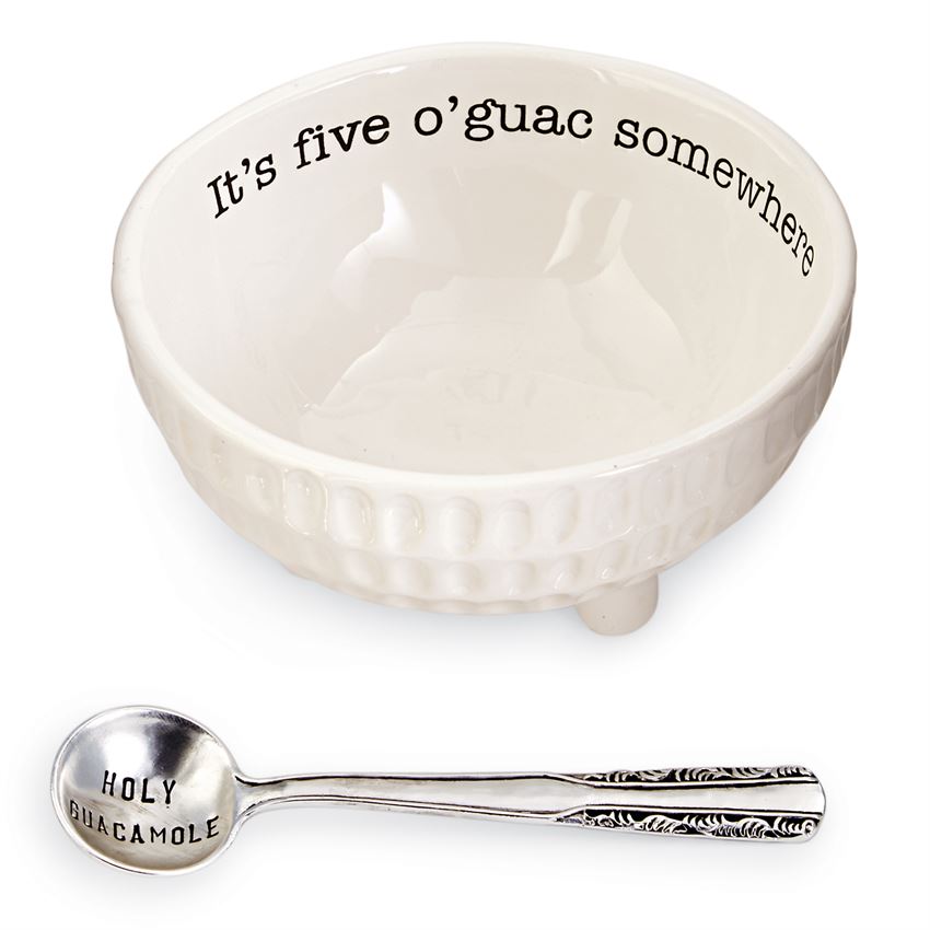 Mud Pie, Home - Serving,  Guacamole Dip Bowl Set