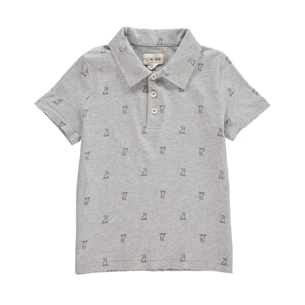 Me & Henry, Boy - Shirts,  Me & Henry | Grey Pique Polo