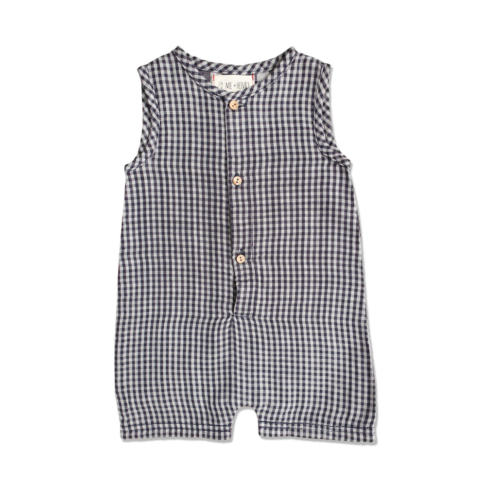 Me & Henry, Baby Boy Apparel - Rompers,  Me & Henry | Woven Romper