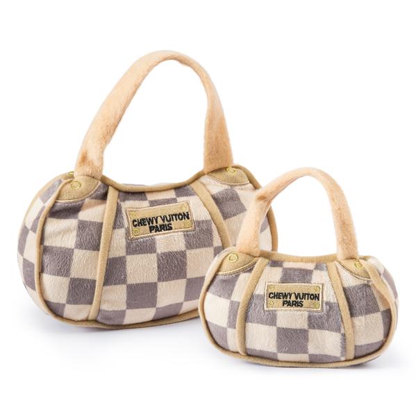 Haute Diggity Dog, Gifts - Other,  Dog Plush Toy -  Checker Chewy Vuiton Purse