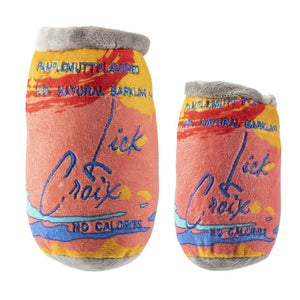 Plush Dog Toy - LickCroix Pamplemutt Barkling Water - Eden Lifestyle