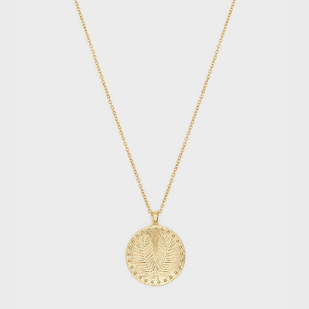 Gorjana, Accessories - Jewelry,  Gorjana Palm Coin Necklace