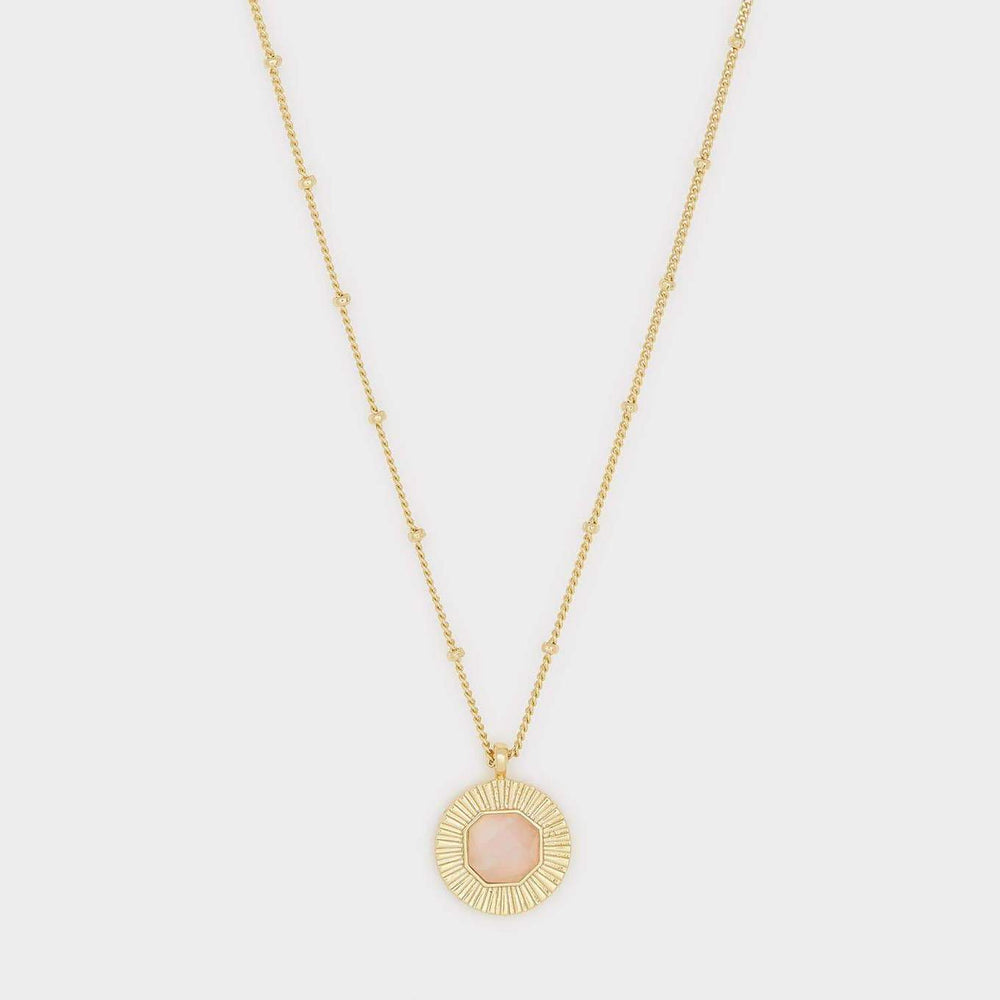Gorjana, Accessories - Jewelry,  Gorjana Power Gemstone Coin Necklace for Love