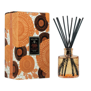 Voluspa SPICED PUMPKIN LATTE REED DIFFUSER - Eden Lifestyle