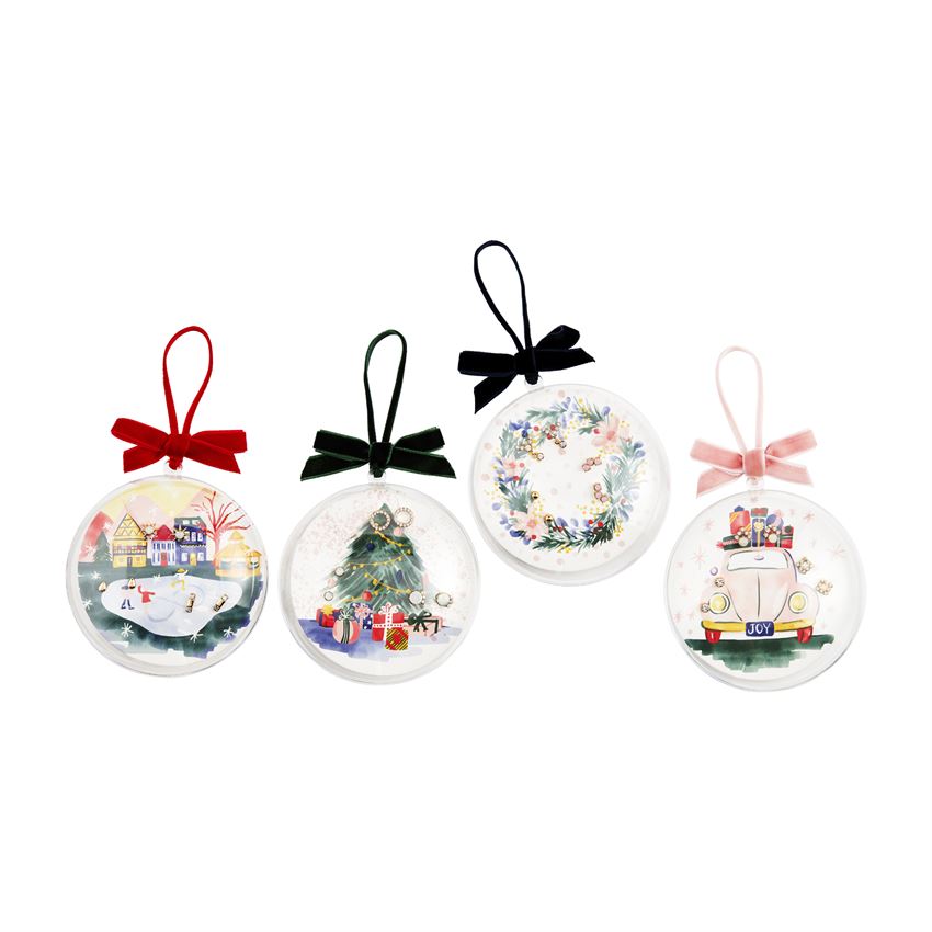 Mud Pie Christmas Ornament Earring Set - Eden Lifestyle