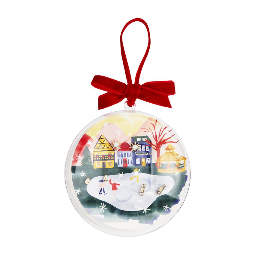 Mud Pie Christmas Ornament Earring Set - Eden Lifestyle