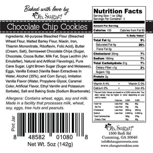 Eden Lifestyle, Home - Food & Drink,  Happy Dot Chocolate Chip Cookies - Pint Jars